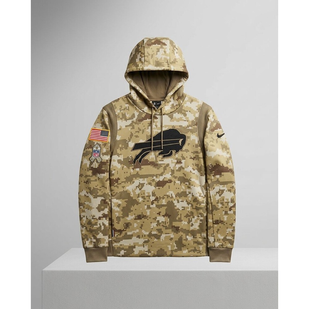 Nike Buffalo Bills Salute to Service Camo Hoodie Men's Size M NFL